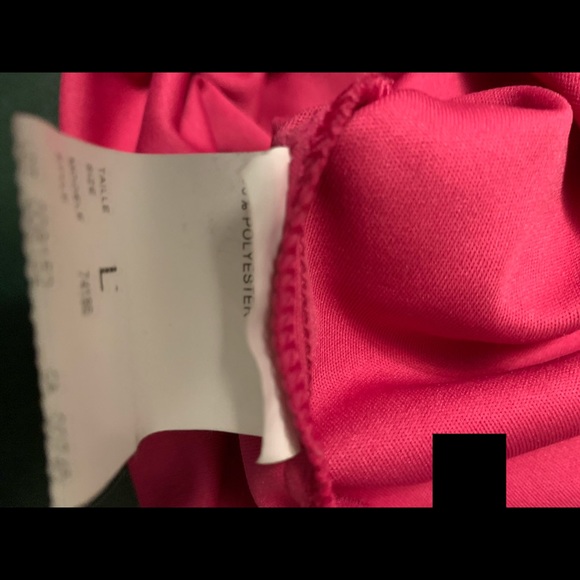 SCENE pink cocktail dress spaghetti straps wedding guest size medium - Picture 10 of 10